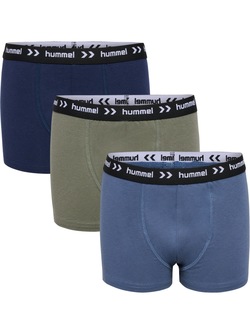 Hummel Nalle Boxers 3-pk Bering Sea - Hummel